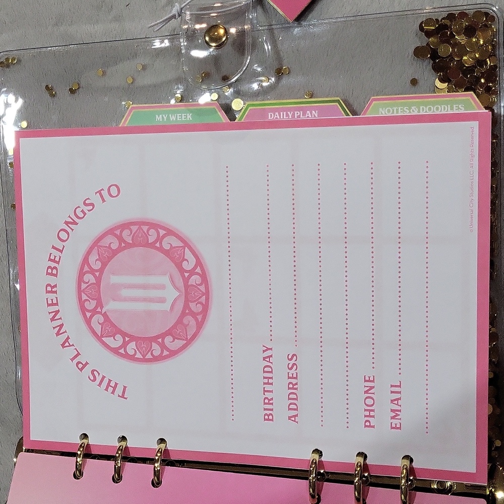 Wicked Planner with Gold Accents - Picture 5 of 15